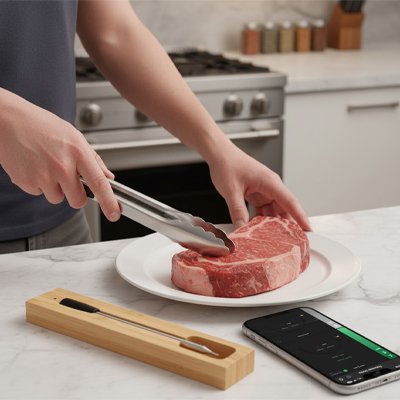 Thermometre de cuisson